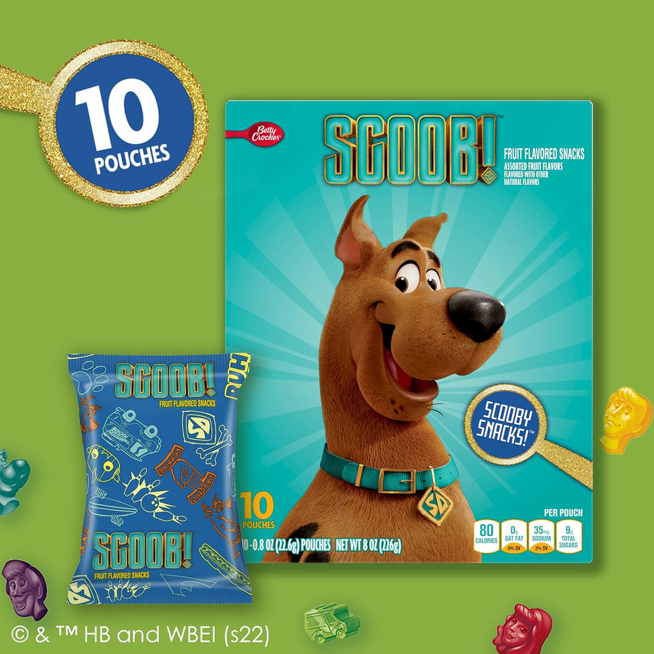 Scooby-Doo Fruit Flavored Snacks (10CT)