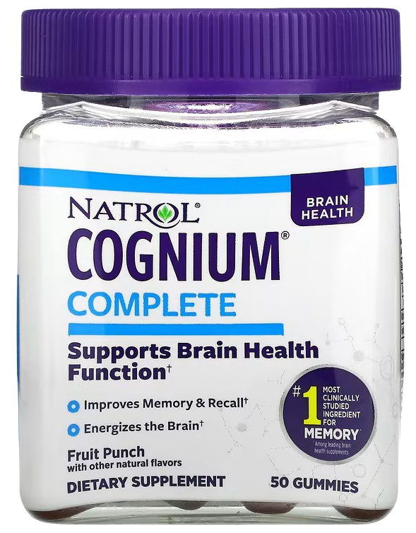 Cognium Complete - Fruit Punch (50 Gummies)