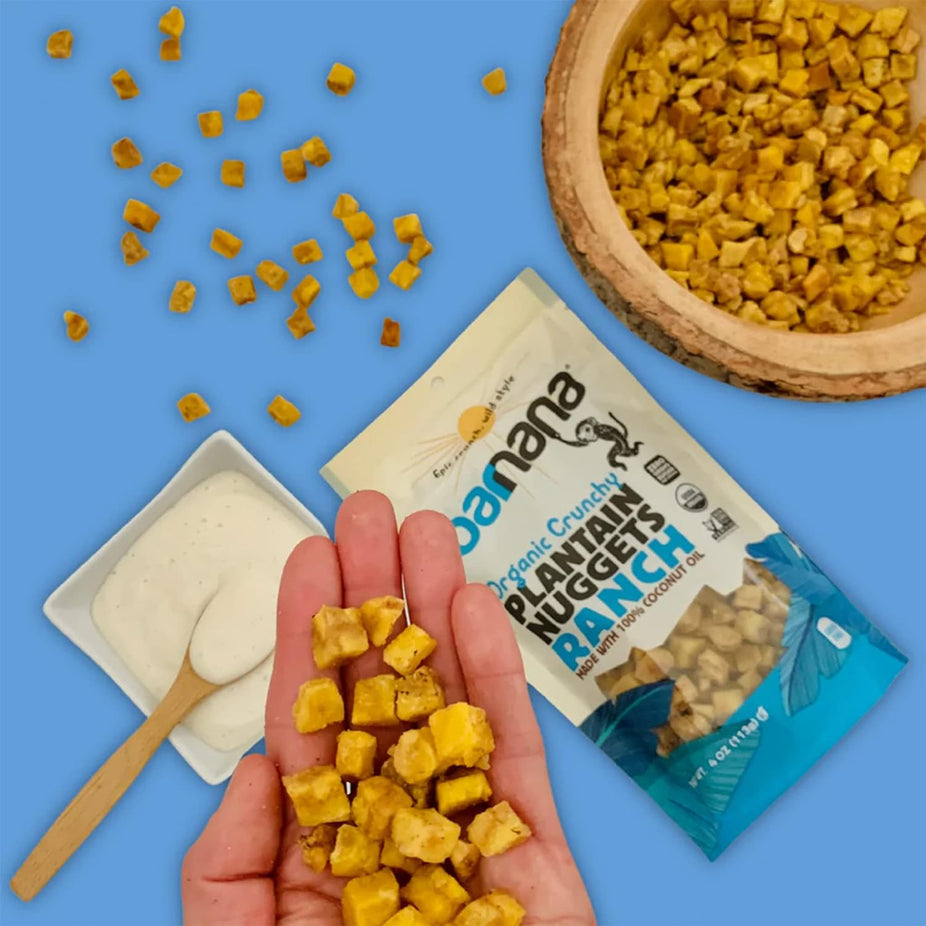Organic Crunchy Plantain Nuggets Ranch