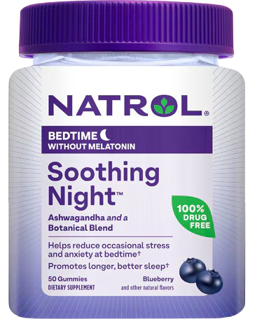 Soothing Night (Bedtime without Melatonin) (50 Gummies)