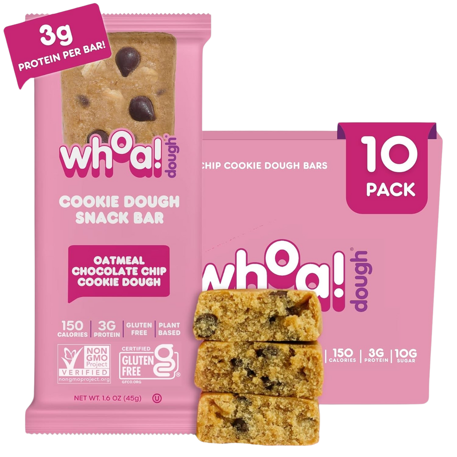 Oatmeal Chocolate Chip Cookie Dough Bar (10 CT)
