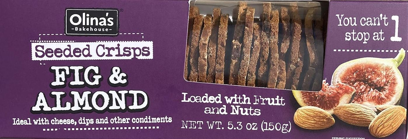 Fig & Almond Seeded Crisps