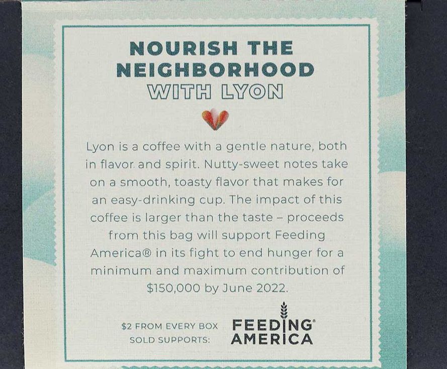 Lyon Medium Roast Whole Bean Coffee - Alliance