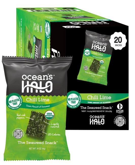 Chili Lime Seaweed Snack (20 Pack)