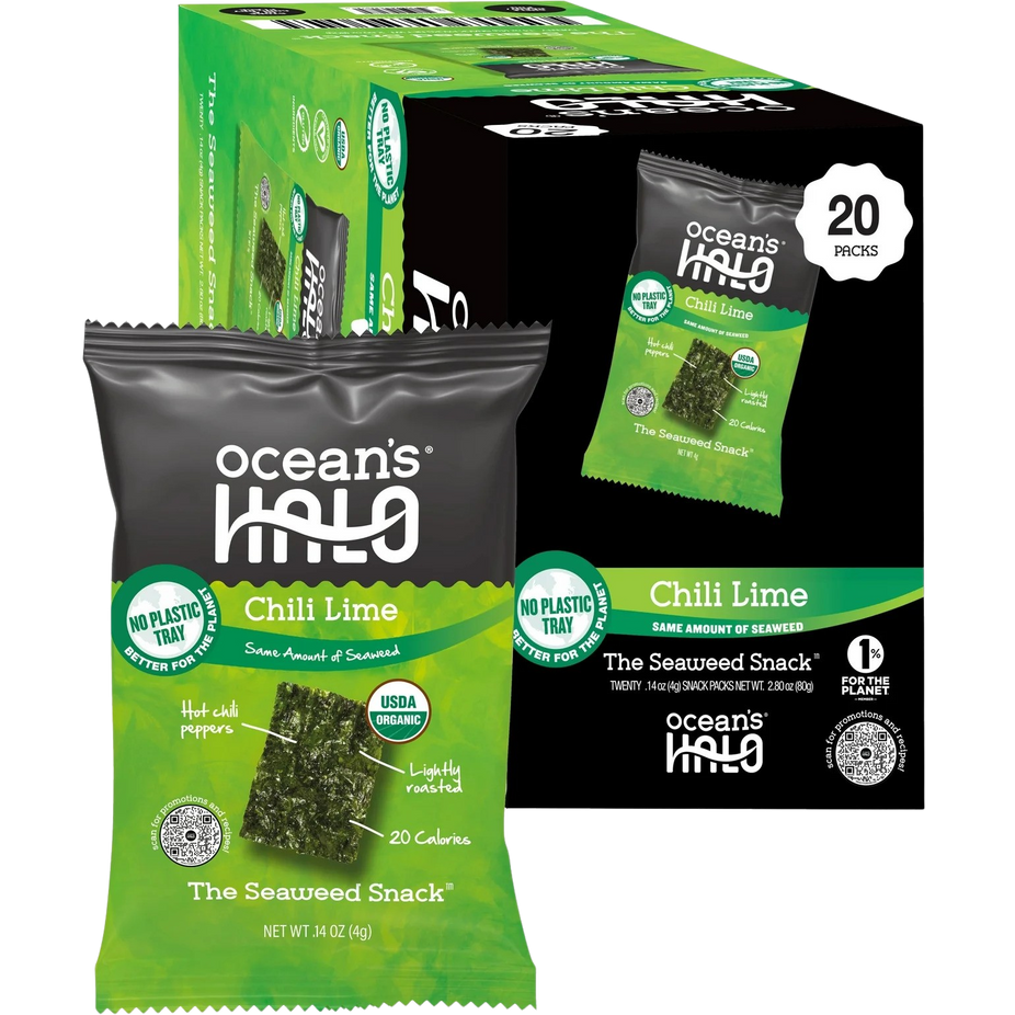 Chili Lime Seaweed Snack (20 Pack)