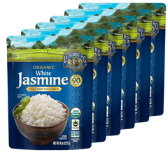 Organic RTE White Jasmine Steamed Rice (6 Pack)