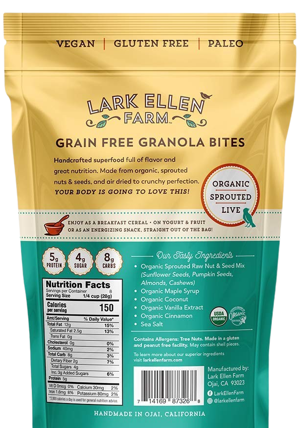 Vanilla Cinnamon Granola Bites