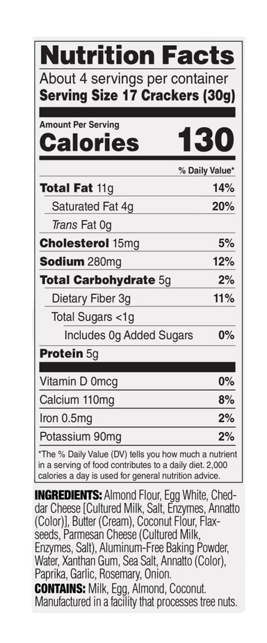 Cheddar Crackers (6 Pack)
