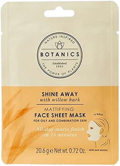 Shine Away with Willow Bark - Mattifying Face Sheet Mask