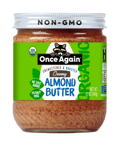 Roasted Organic Creamy Almond Butter