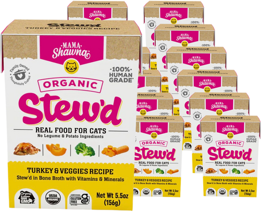 Turkey & Veggies Recipe Cat Food (12 Pack)