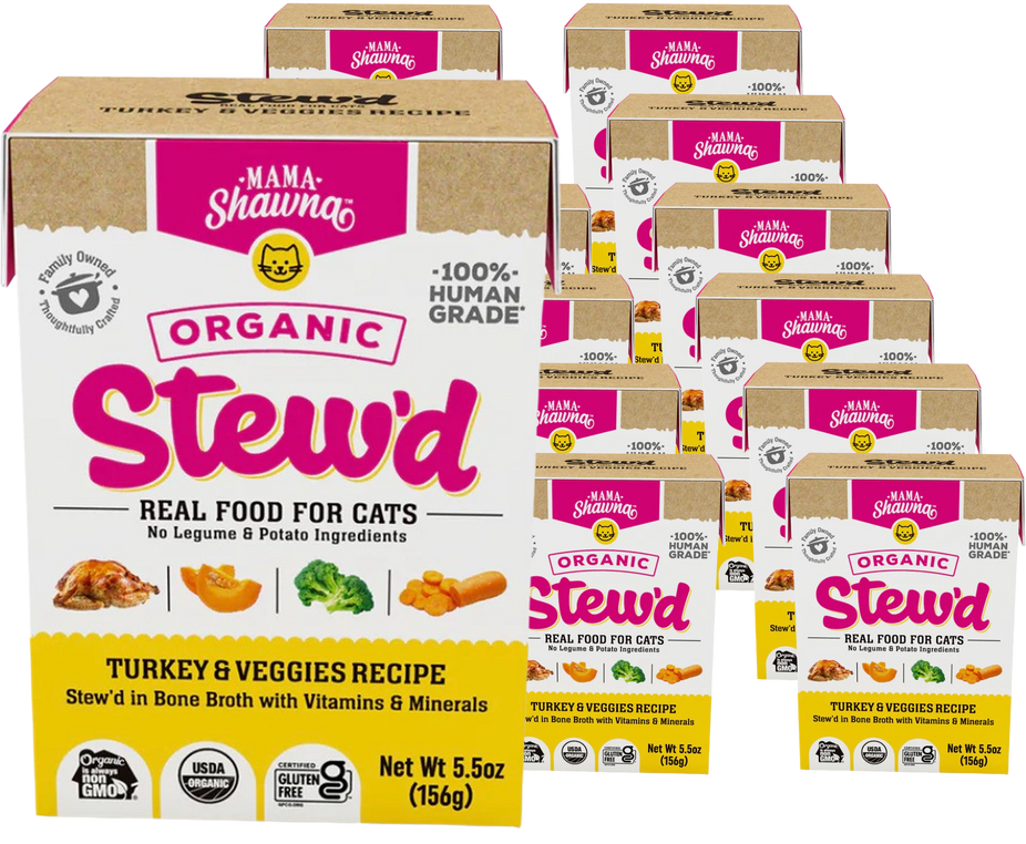 Turkey & Veggies Recipe Cat Food (12 Pack)