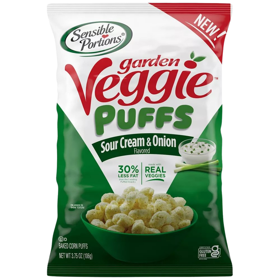 Sour Cream & Onion Veggie Puffs