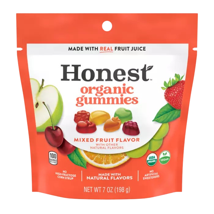 Organic Gummies Mixed Fruit