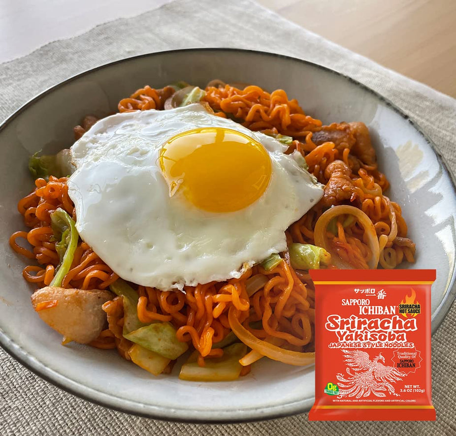 Ichiban Sriracha Yakisoba Chowmein