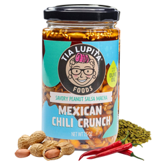Salsa Macha Chilis with Peanuts and Pepitas