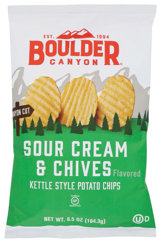 Sour Cream and Chives Canyon Cut Potato Chips