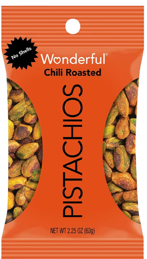 No Shell Chili Roasted Pistachios