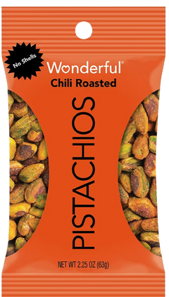 No Shell Chili Roasted Pistachios