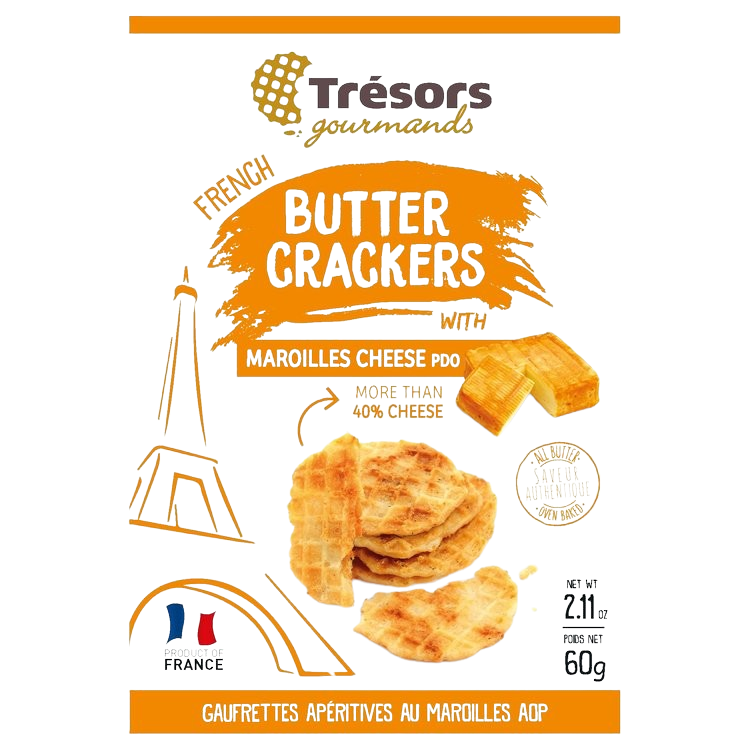 Butter Crackers with Marseilles Cheese