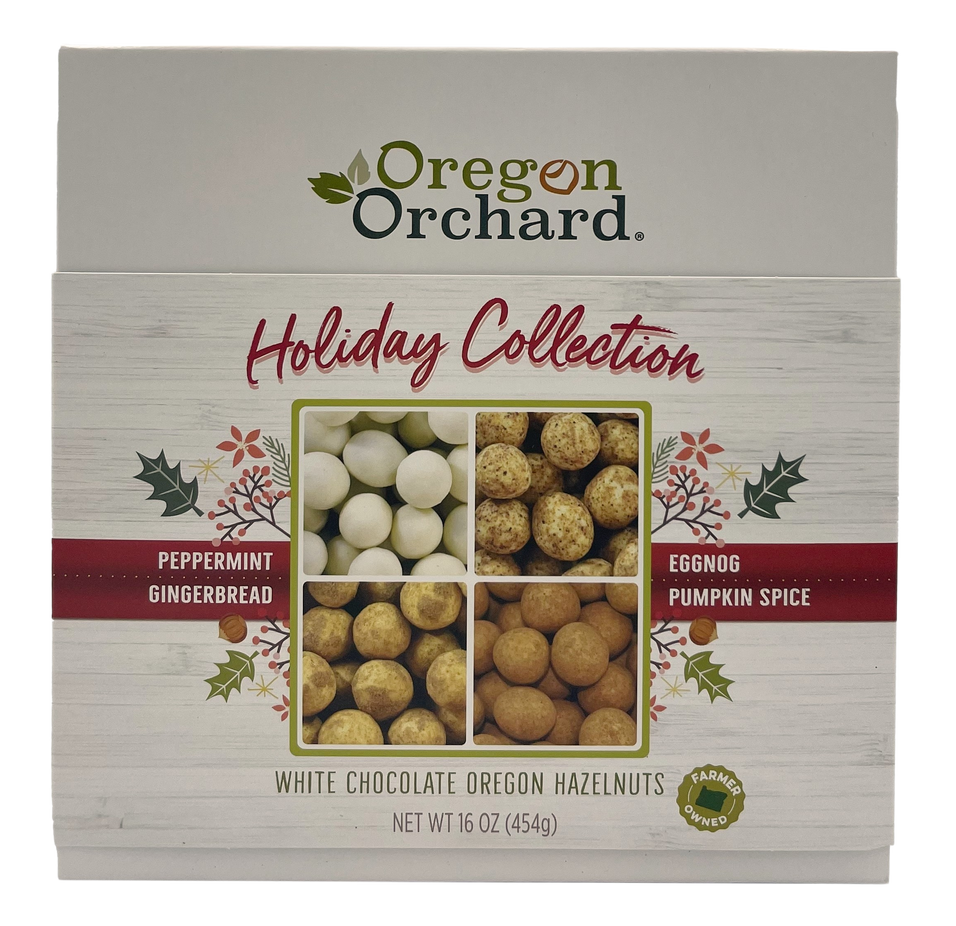 Holiday Collection Assorted White Chocolate Hazelnut Gift Box