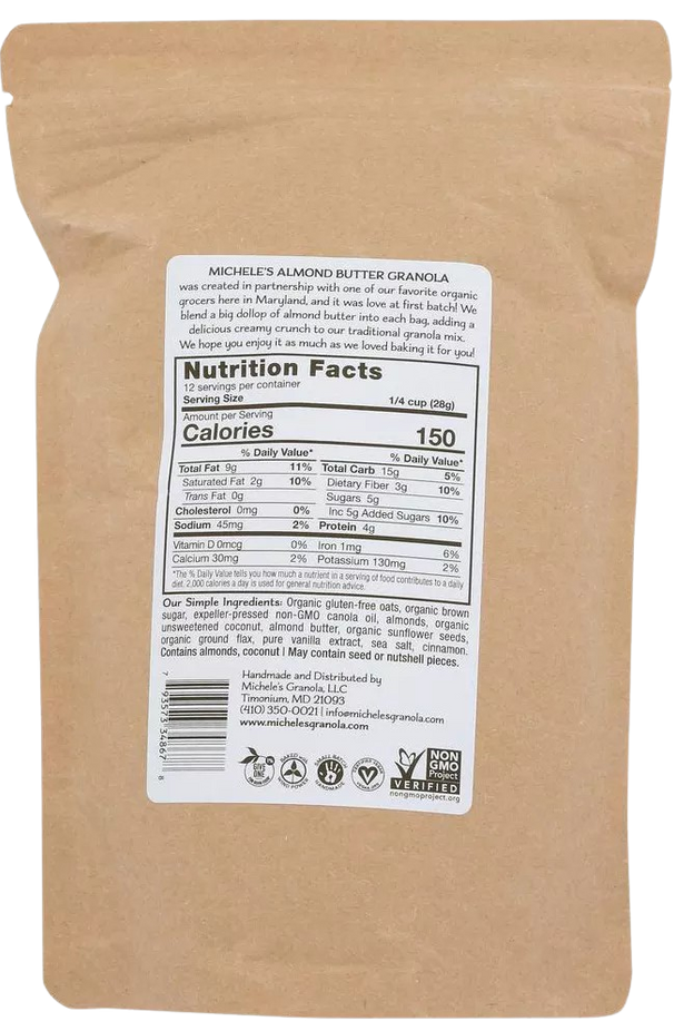 Almond Butter Granola