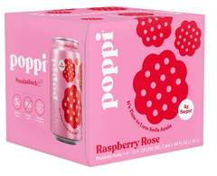 Raspberry Rose Prebiotic Soda (4 Pack)
