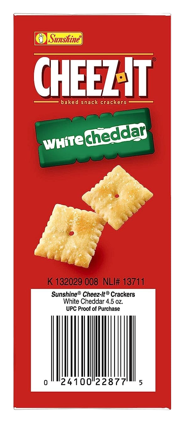 White Cheddar Baked Crackers