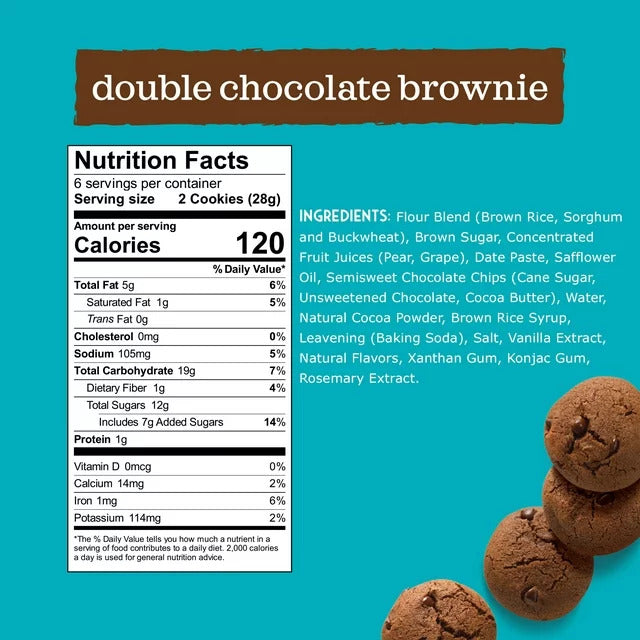 Soft Baked Cookie - Double Chocolate Brownie