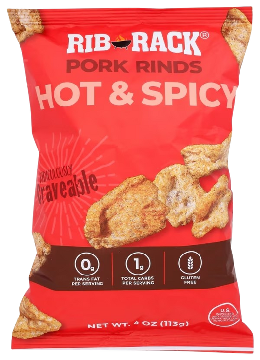 Hot & Spicy Pork Rinds