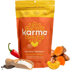 Golden Turmeric Wrapped Cashews