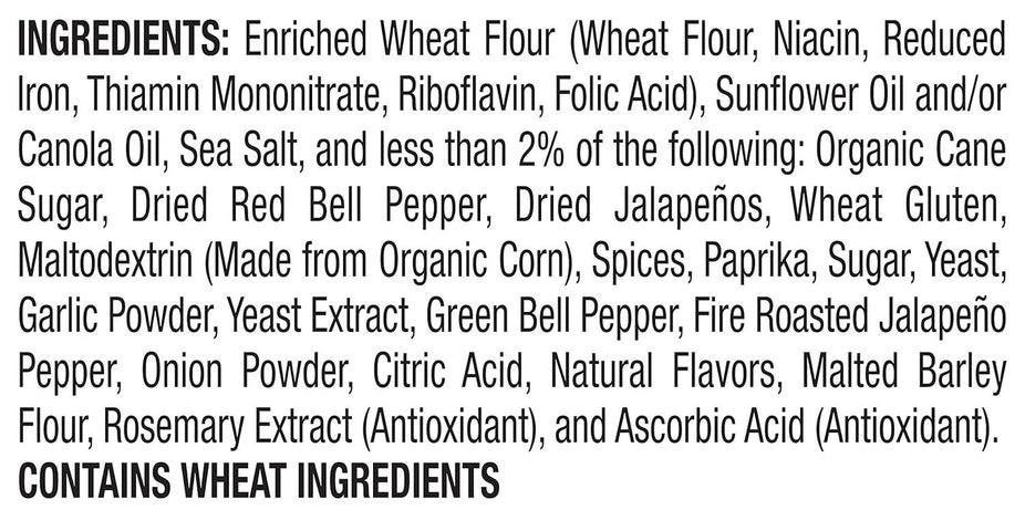 Fire Roasted Jalapeño Pita Chips (7.33 oz)