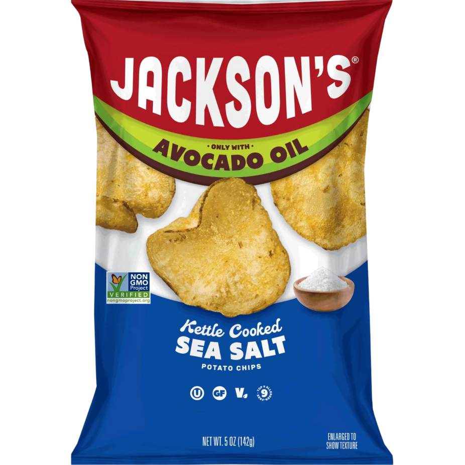 Avocado Oil Sea Salt Kettle Cooked Potato Chips