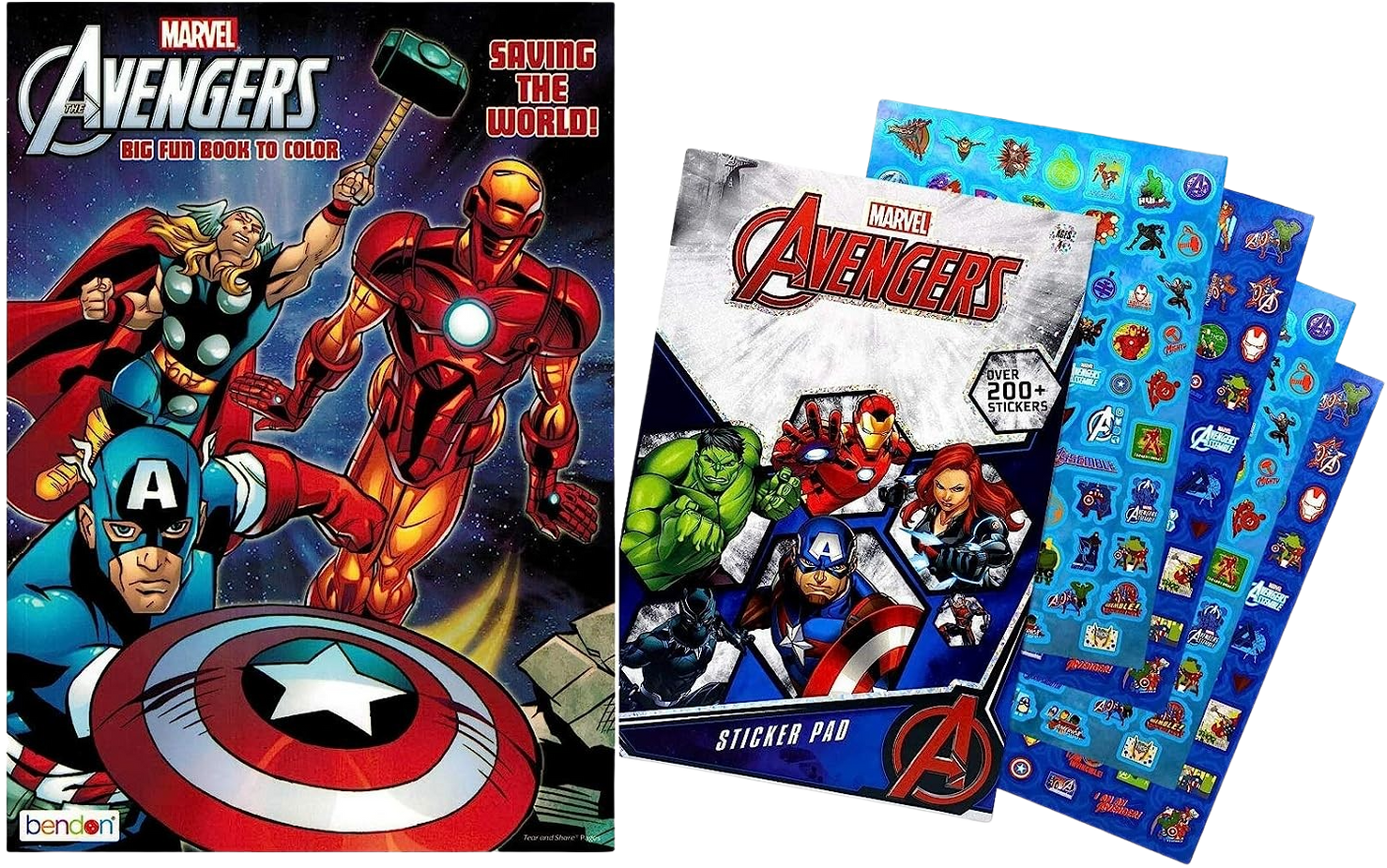 Avengers 80pg Coloring Book