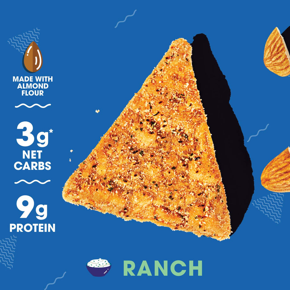 Ranch Almond Flour Tortilla Chips