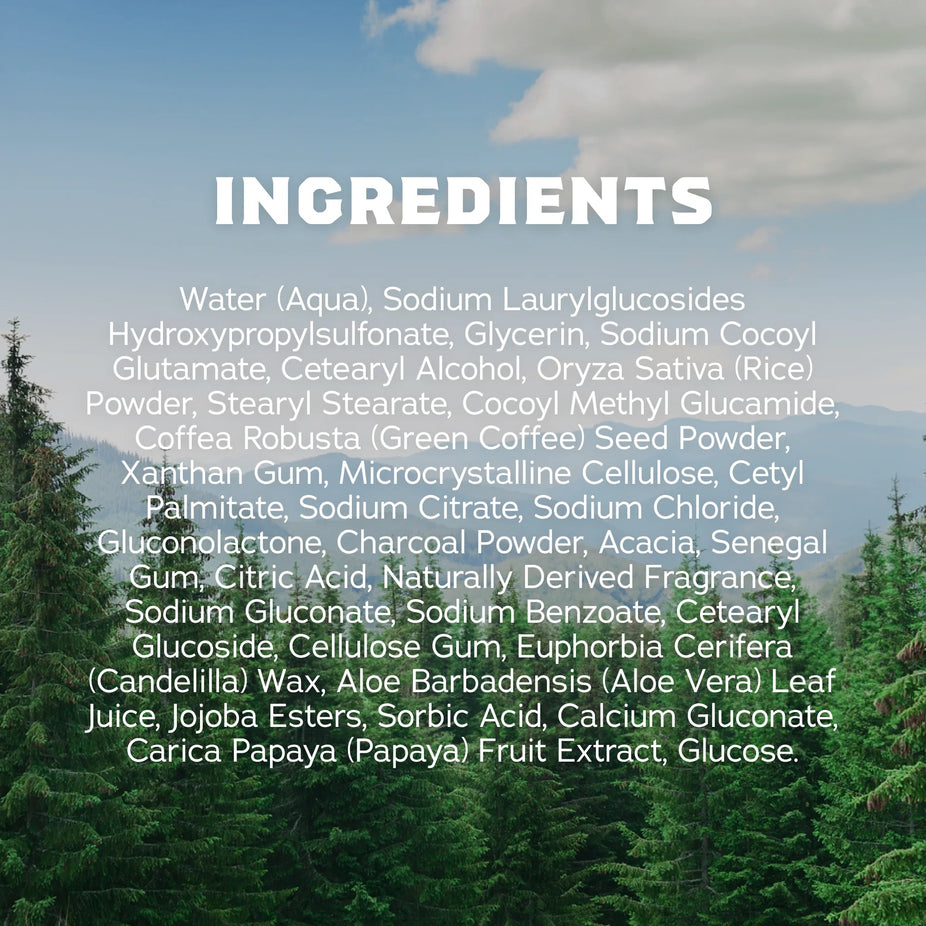 Pine Tar Men's Natural Face Wash