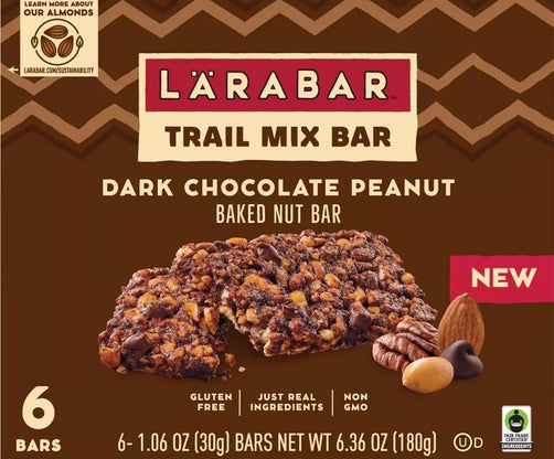 Trail Mix Bar Dark Chocolate Peanut (6 CT)