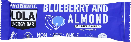 Blueberry and Almond Probiotics Energy Bar (12 CT)