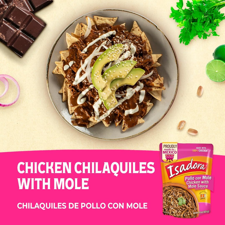 Pollo Con Mole Chicken with Mole Sauce - RTE