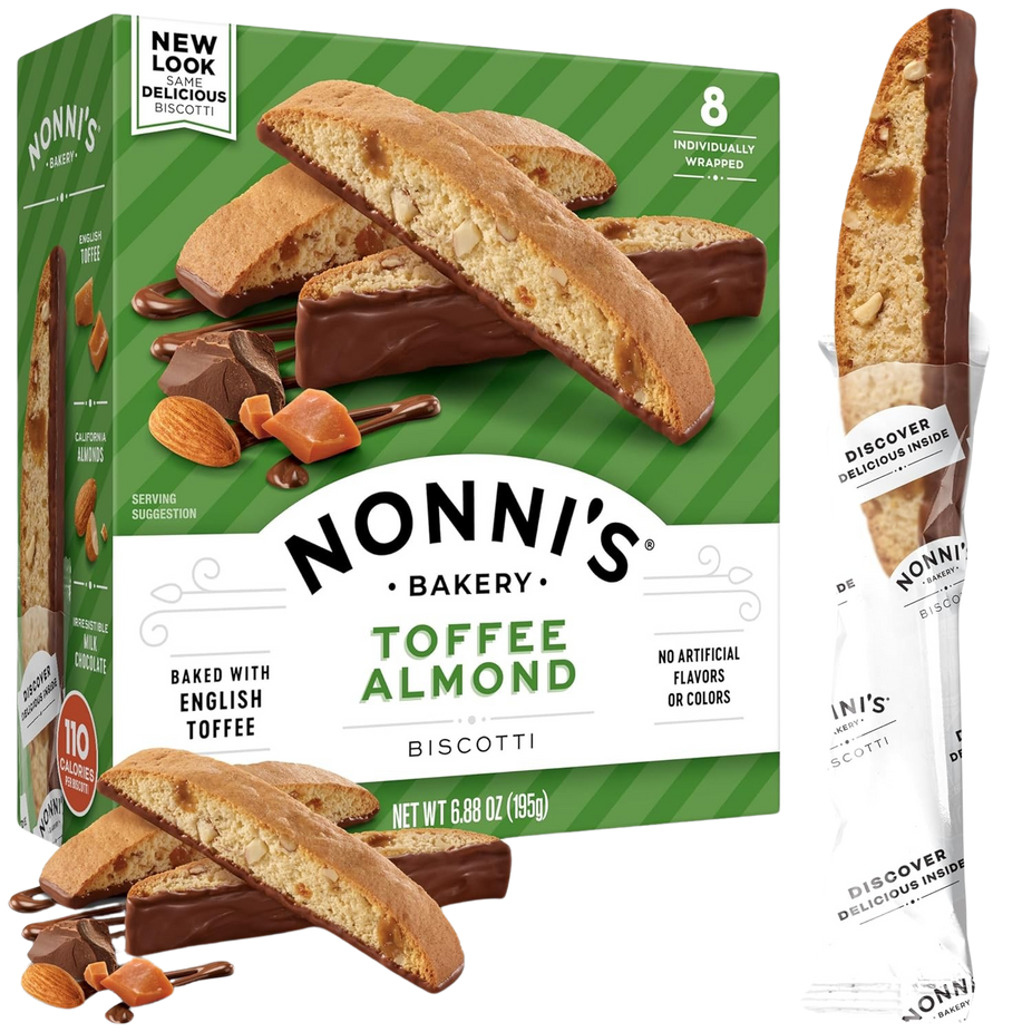 Toffee Almond Biscotti