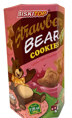 Strawberry Bear Cookie