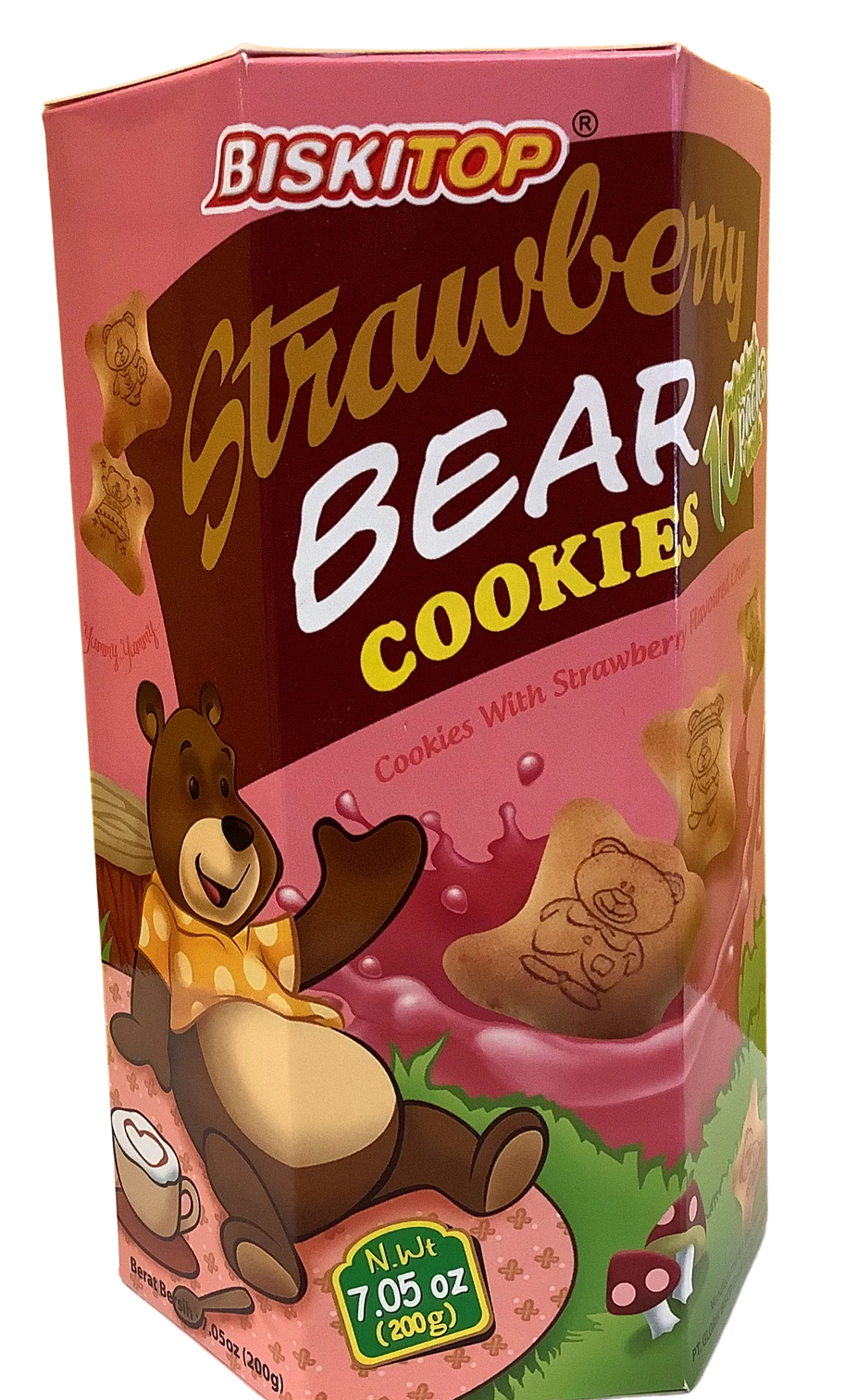 Strawberry Bear Cookie