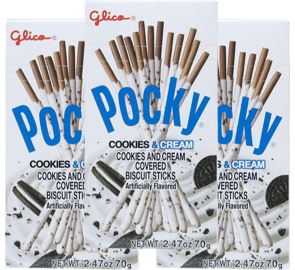 Pocky - Cookies and Cream (3 Pack)
