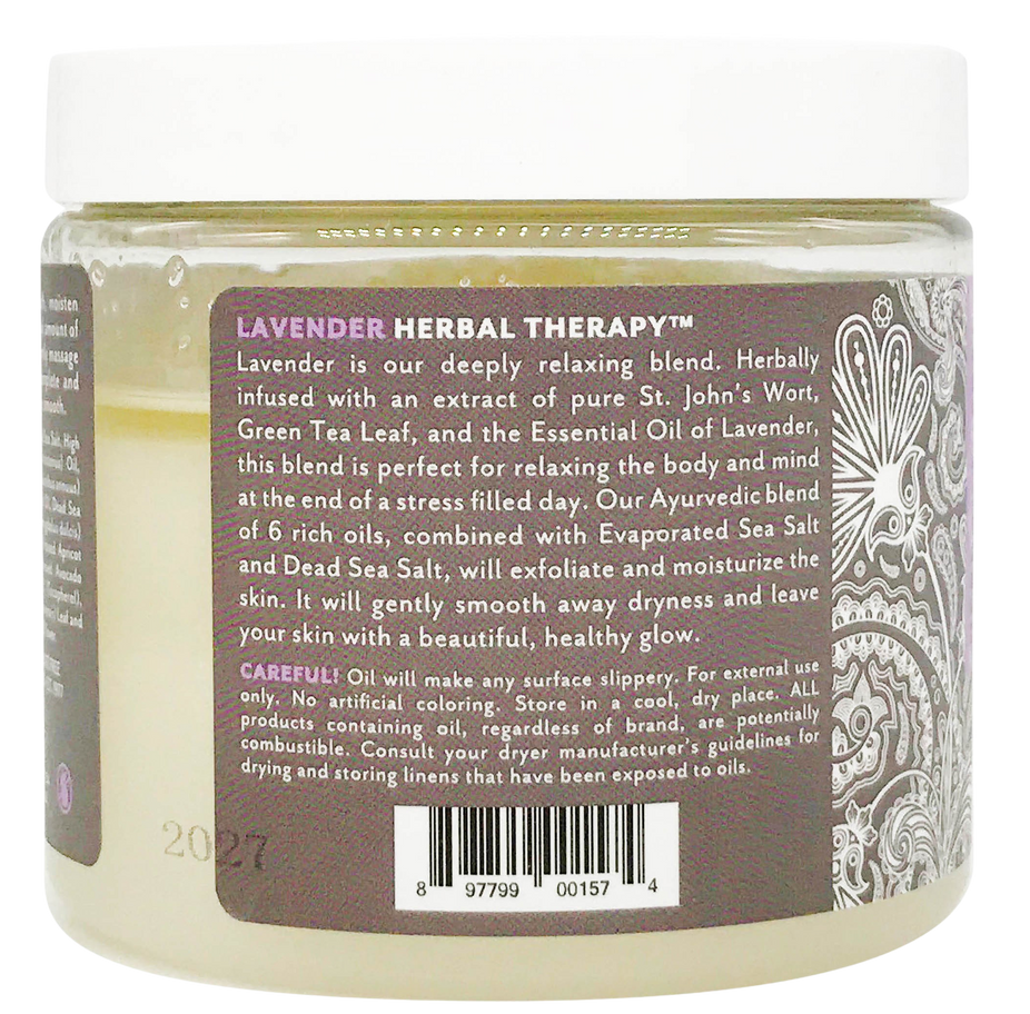 Lavender Herbal Salt Scrub
