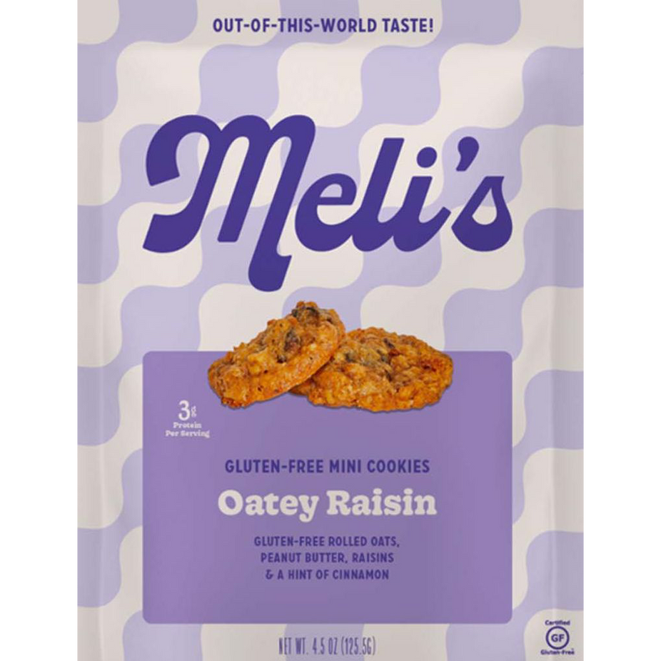 Gluten-Free Oatey Raisin Mini Cookies
