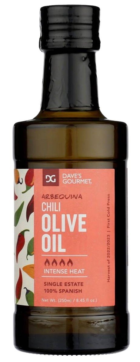 Arbequina Intense Heat Chili Olive Oil