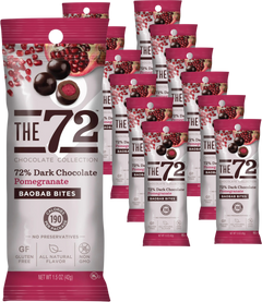 Baobab Bites Pomegranate Dark Chocolate (12 CT)