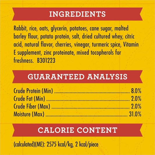 Mini Naturals Rabbit Recipe Dog Treats (16 oz)