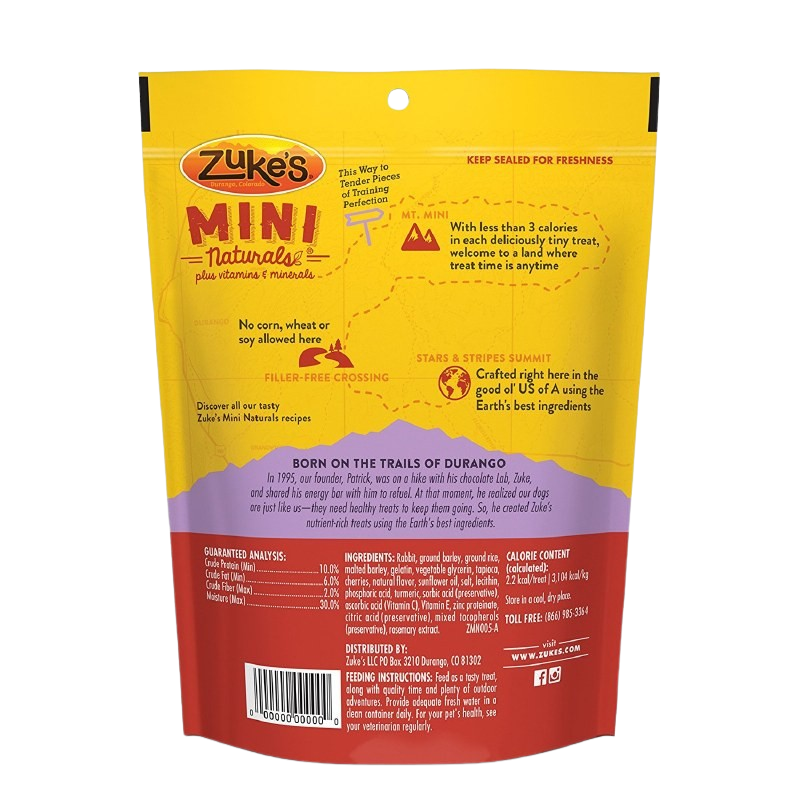 Mini Naturals Rabbit Recipe Dog Treats
