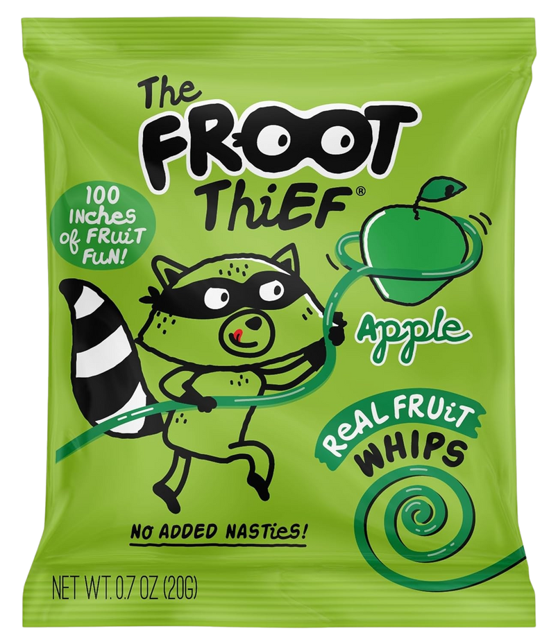Real Fruit Snacks Apple Whips (24 Pack)